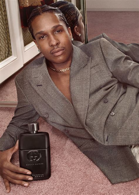 who is in the gucci guilty commercial|asap rocky gucci commercial.